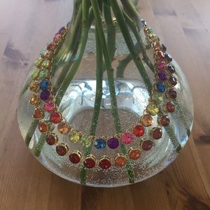 C & C Multi colored crystal necklace 💜✨💕✨